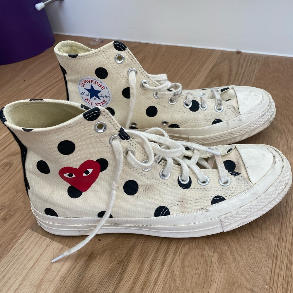 Comme de garcon converse